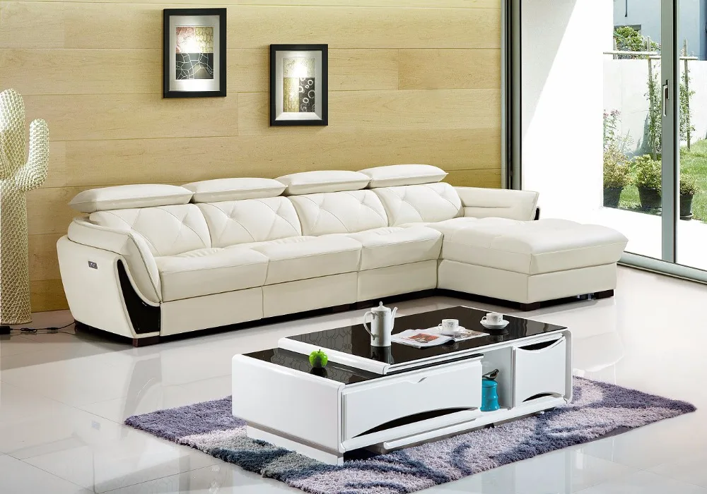 cheap Bean Bag Sofas For Living Room European Style Set No Chaise Sectional Sofa Living Room Furniture Leather Recliner Corner Modern