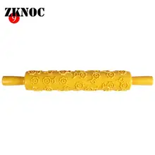 ZKNOC 1 шт. несколько узоров Скалка прочный практичный Скалка Инструмент для выпечки Форма для торта красивый узор кухонный инструмент