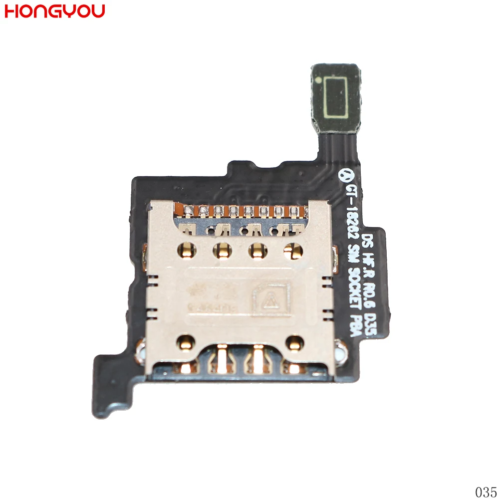 SIM Card Holder Tray Slot Reader Socket Flex Cable For Samsung Galaxy I8262 GT I8262-in Mobile