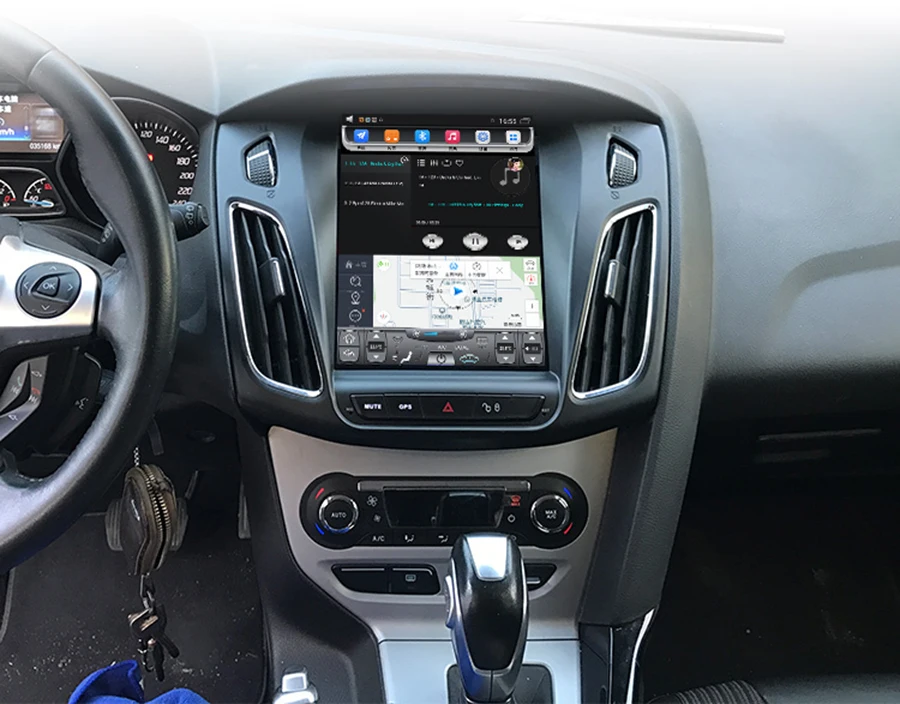 Discount Asvegen Vertical Touch Screen Android 6.0 Quad Core Car Auto  Radio Multimedia Player GPS Navigation For Ford Focus 2012-2015 1