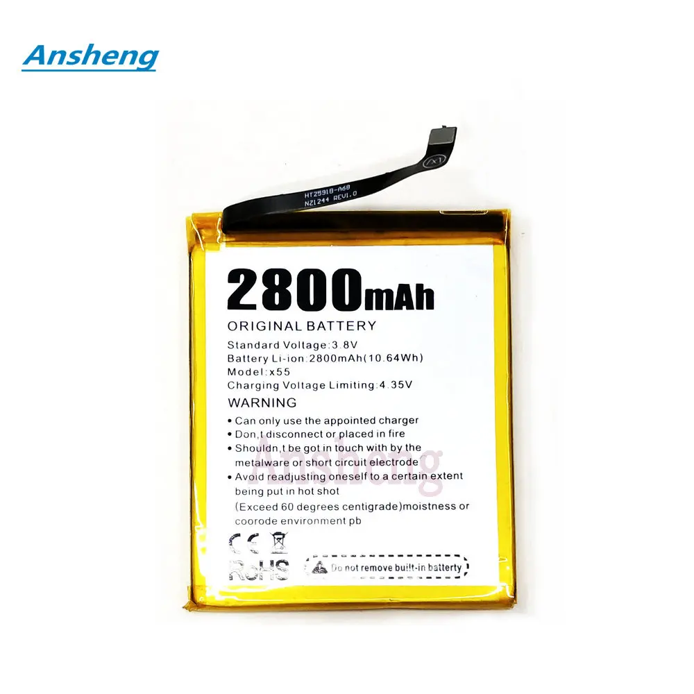 

Original 3.8V 2800mAh Battery For DOOGEE X55 Mobile Phone