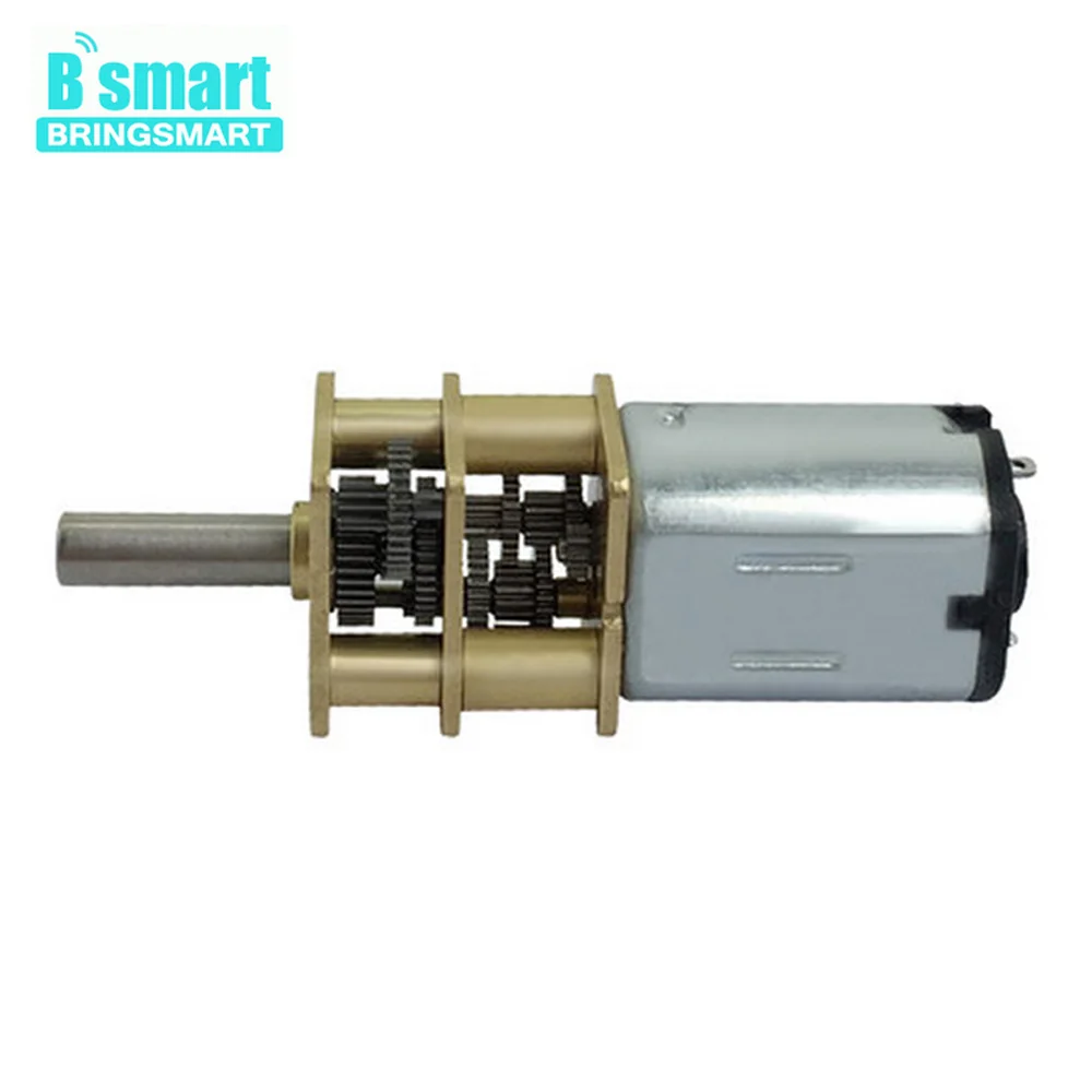 Bringsmart N20 1000 3 В 12 в мини редукторный мотор редуктор коэффициент маленький Dc