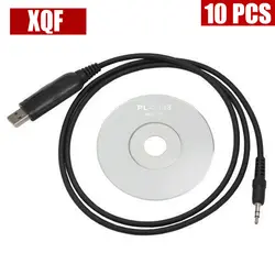 XQF 10 шт. USB Кабель для программирования для ICOM Радио ic-f22 IC-V8 OPC-478 Радио