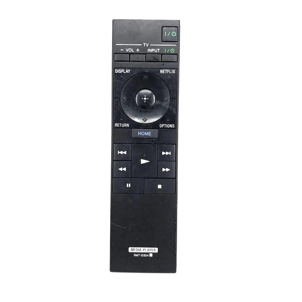 Used Original RMT D304 Streaming Media Player Remote Control For Sony RMTD304 FMP X10