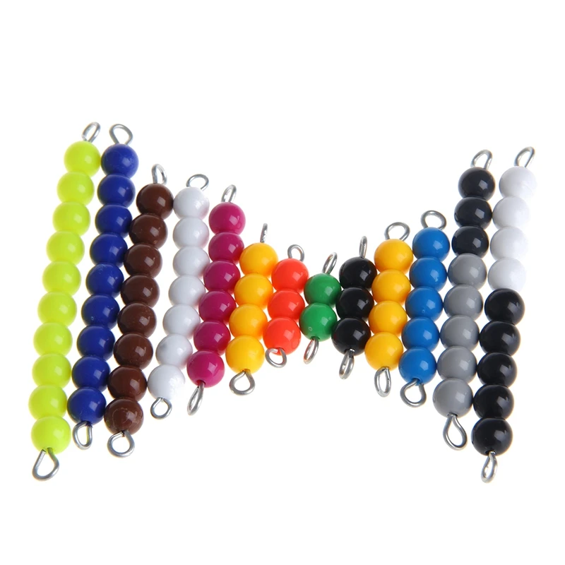 Montessori Math Materials Beads Game for Early Preschool Learning Family Toy Montessori Math Materials Beads Game for Early Preschool Learning Family Toy