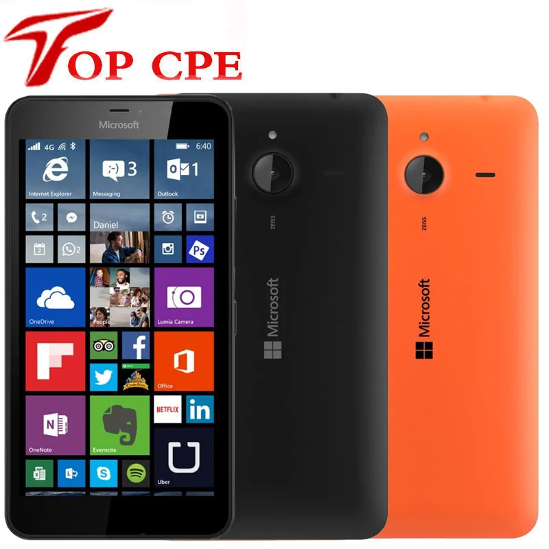 Оригинальный Nokia Microsoft Lumia 640XL четырехъядерный 8 Гб ROM 1 RAM мобильный телефон 4G WIFI GPS