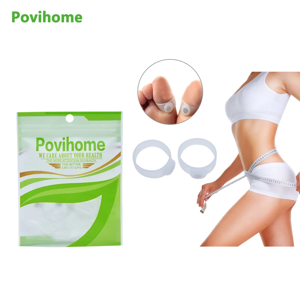 

2Pcs Massage Ankle weights Magnetic Silicone Foot Massage Toe Ring Fat Burning For Loss Weight Women Feet Care slimming C093