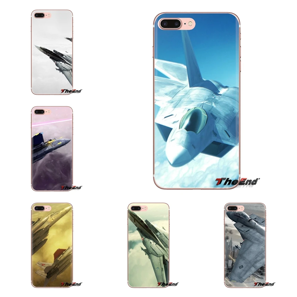 Transparent Soft Cases Covers Games Ace combat For Xiaomi Mi3 Samsung A10 A30 A40 A50 A60 A70 Galaxy S2 Note 2 Grand Core Prime |