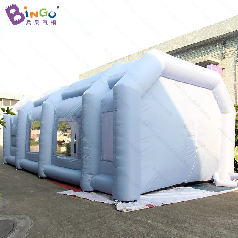  10M*5M*3.5M Cheap Folding Inflatable Spray Paint Booth with filtering system Spray Booths for Car P