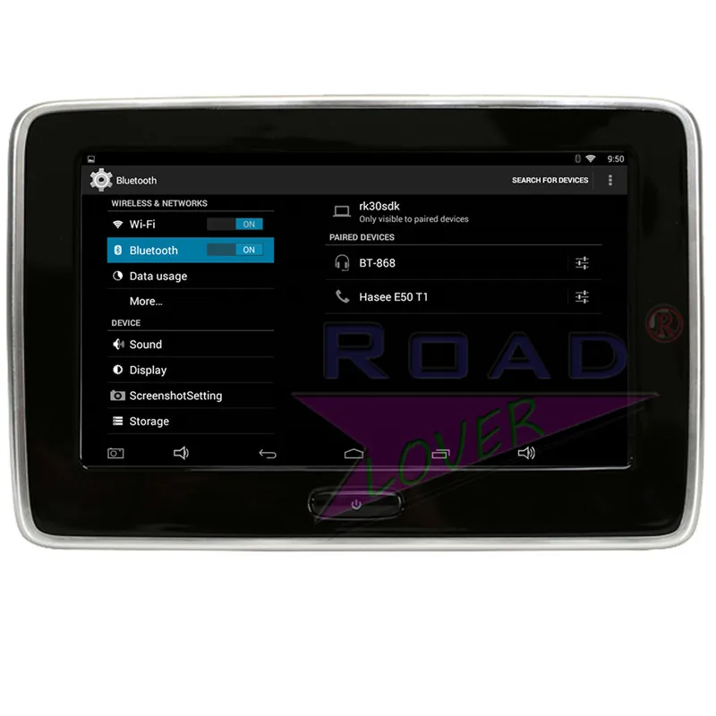Car Headrest Multimedia MP4 MP5 Video Player