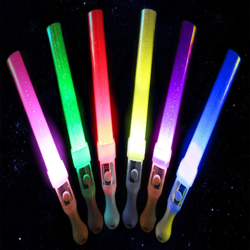 12pcs/birthday party Luminous Baton Light Up Toys Novelty Lighting