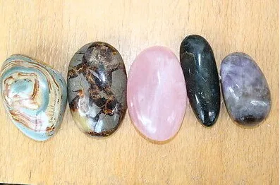 Best Offers 5 Natural beautiful jade & fossils specimens of healing Best Offers 5 Natural beautiful jade & fossils specimens of healing