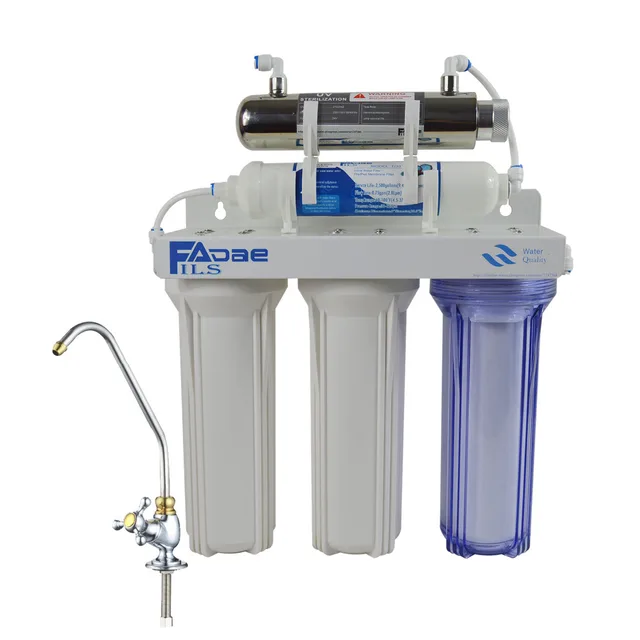 High Quality! Five Stage Undersink Drinking Water Filter with 6W UV