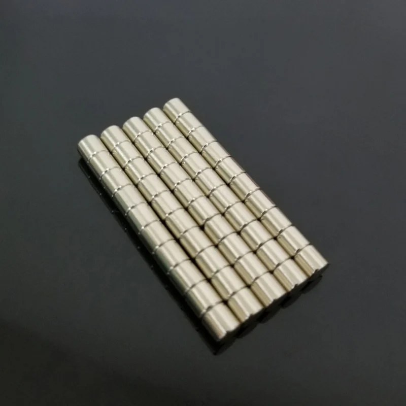 

D4 x 4mm 50 Pieces/Pack Magnetic Materials Neodymium Magnet Mini Small Round Disc tx
