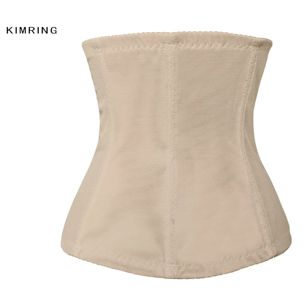 Kimring модный корсет для похудения кружевной большие размеры стальной живота