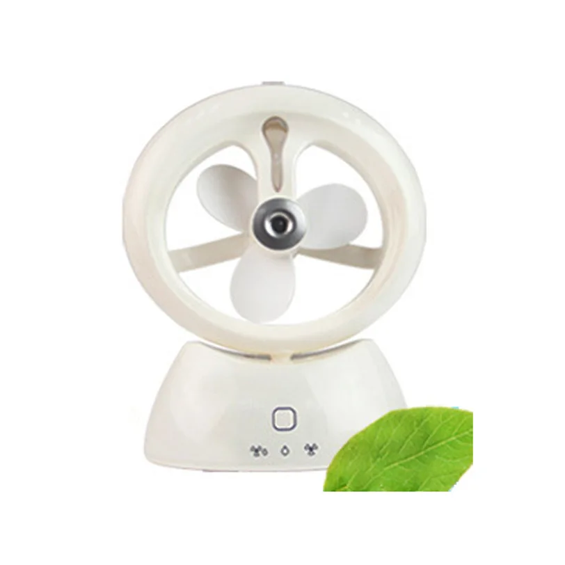 New Humidifier Mini Misting Fan Mist Diffuser Rechargeable Cooling