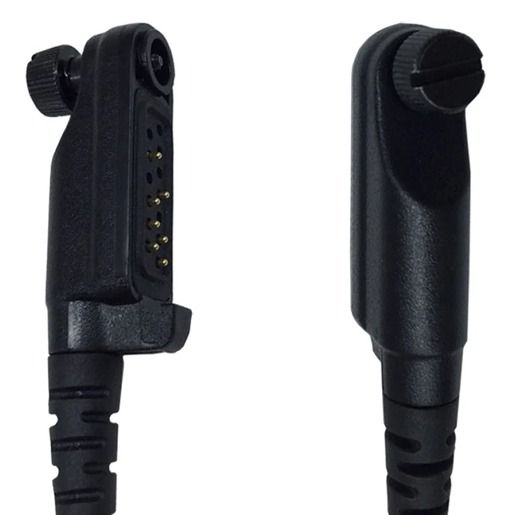 Surveillance Acoustic Transparent Air Tube Headset Headphone PTT Separate Earpiece for Hytera PD600 PD660 PD680 X1E X1P radios (2)