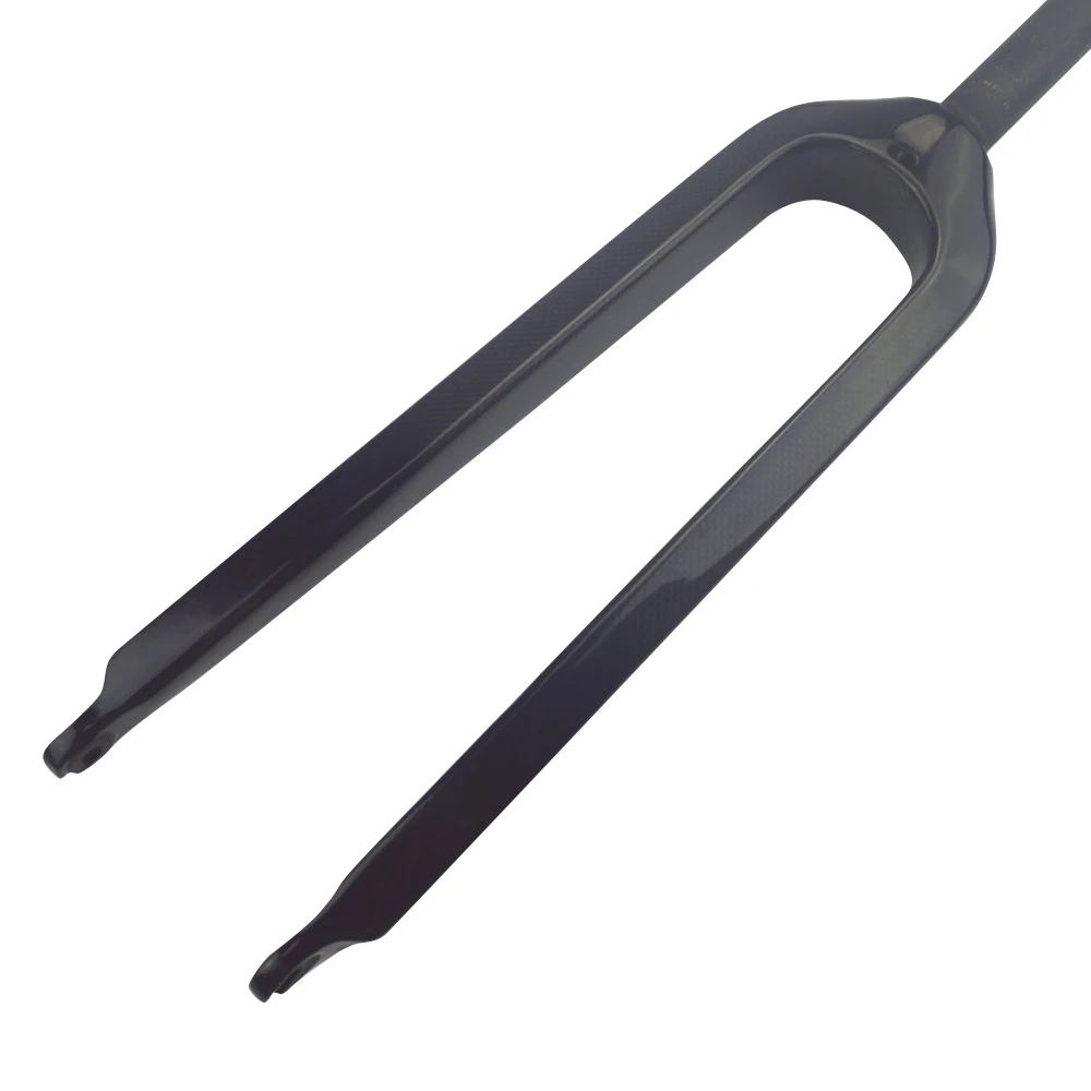 NO LOGO Bike Fork 29 MTB 3K Glossy Carbon Fork 2627.529ER Carbon Fiber Mountain Bike 700C Front Forks For Bicycle (4)