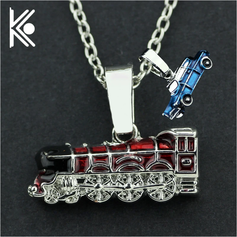 

Classic fashion jewelry Hogwarts school car train accessories Fashion jewelry Men and women gift