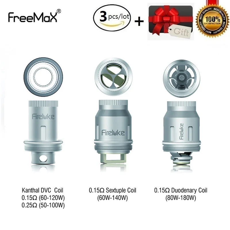 Freemax Fireluke сетки Pro катушки шестикратный dvc Kanth 0,15 Vape Core для Fireluke/сетка Pro/распылитель Fireluke Pro вапоризатора