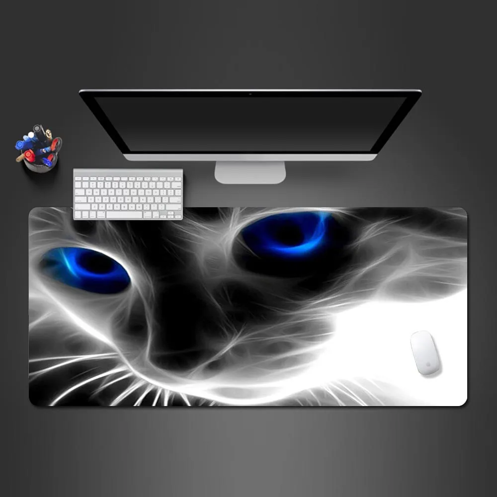 

Beautiful Luminous Cat Mouse Pad Best Cute Anime Mouse Pad Keyboard Fashion Computer Mouse Pad Higt Quality Laptop Game Pad