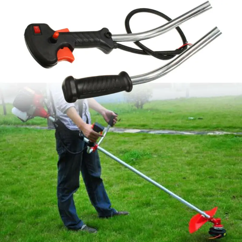 Garden Supplies 40cm Tube Handle Strimmer Brushcutter Trimmer Control Tube Handle Switch + Throttle Trigger Cable ► Photo 2/6