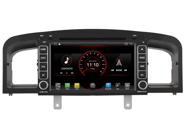 Clearance Navirider car dvd player multimedia wifi android 8.1 gps navigation screen for Lifan 620 Solano 620 headunit stereo BT FM audio 2