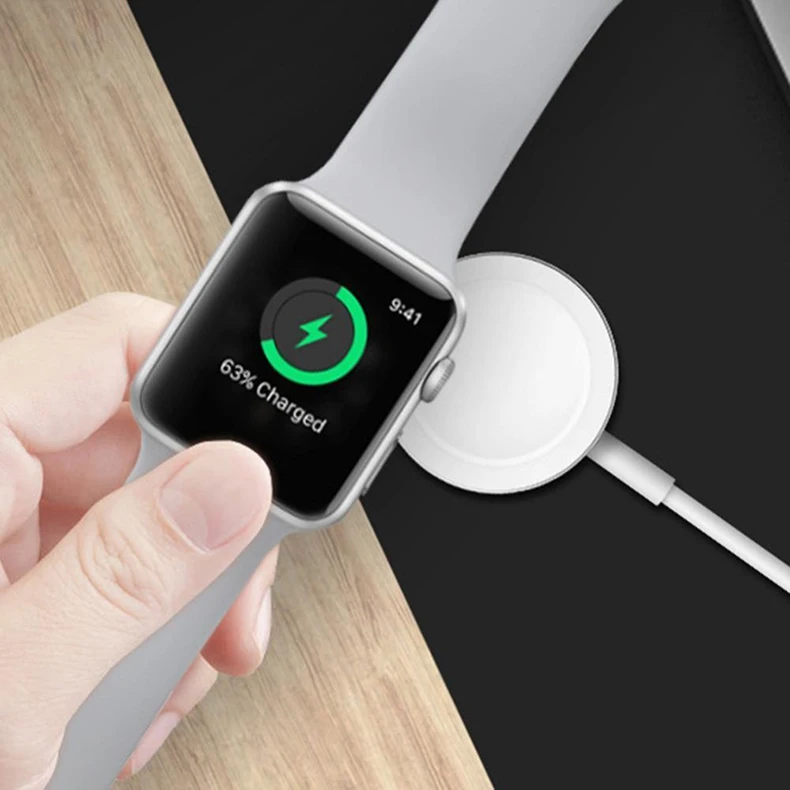 Беспроводной Зарядное устройство для Apple Watch 1/2/3/4 Wi Fi зарядки адаптер i Series USB док