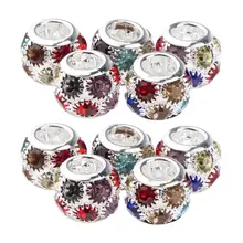 10 шт. дреды плетение волос манжеты Dread бусины-замочки клипсы для волос длина трубки: 10 мм/0,39 дюйма, диаметр: 6 мм/0,24 дюйма