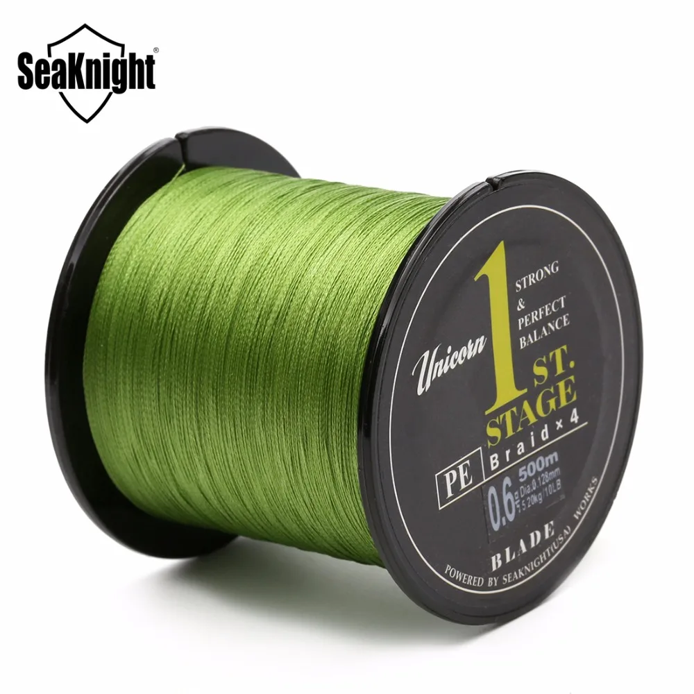 Cheap SeaKnight Brand Blade Series 500M Quality Japan PE Braided Fishing Line Multifilament Fish
