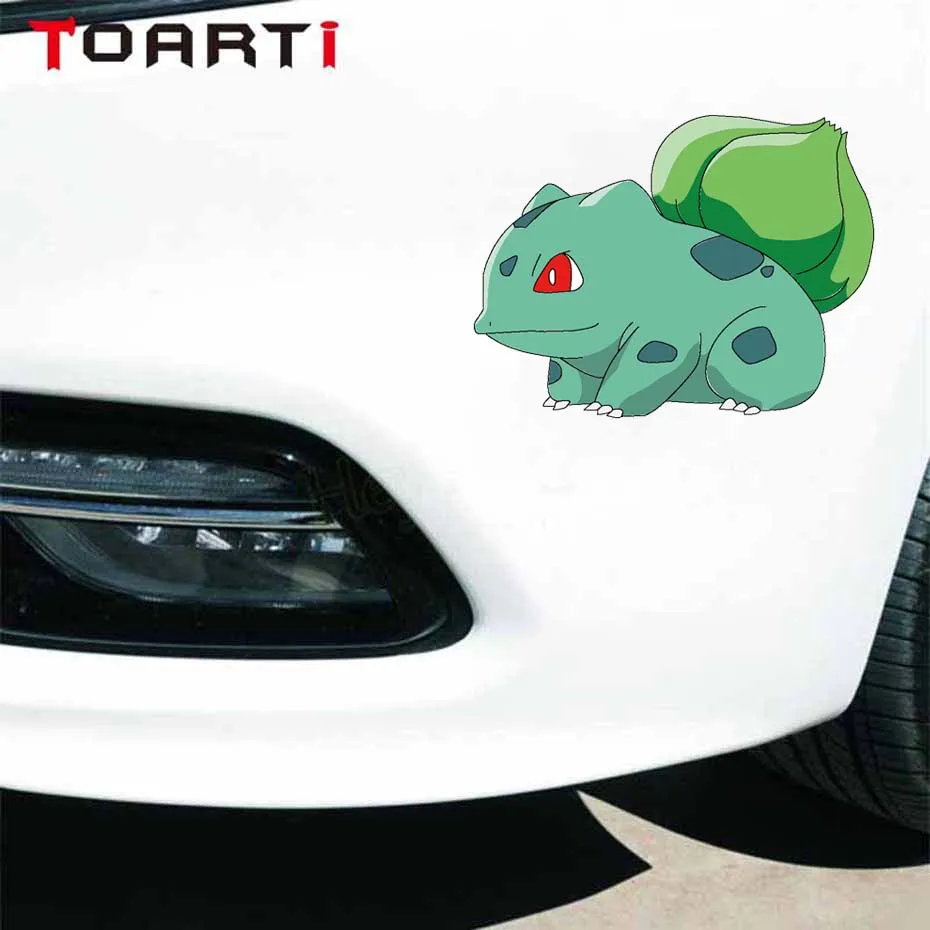 

Pokemon Bulbasaur Decal Car Stickers On Window Vinyl Art Waterproof Funny Auto Sticker Motorcycle Goods Accessories Styling