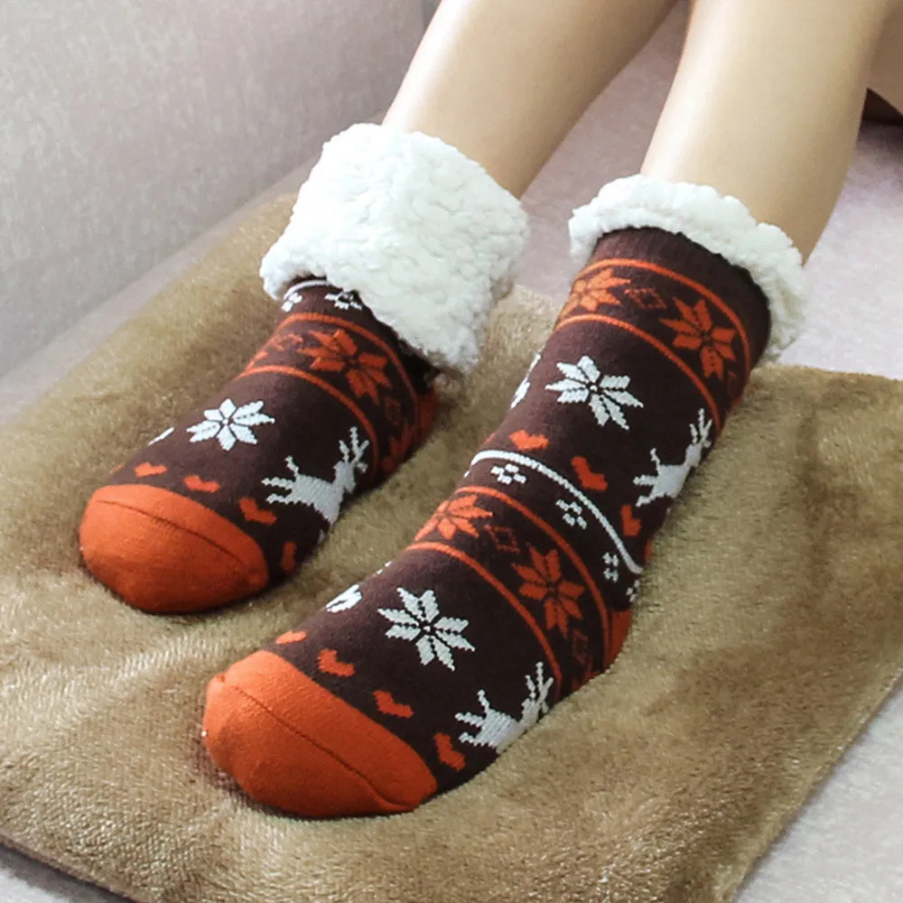 1 Pairs Funny Socks Women Cosy Home Bed Floor Booties Socks Soft Cotton Sock Soxs Harajuku Calcetines Mujer Meias Streetwear