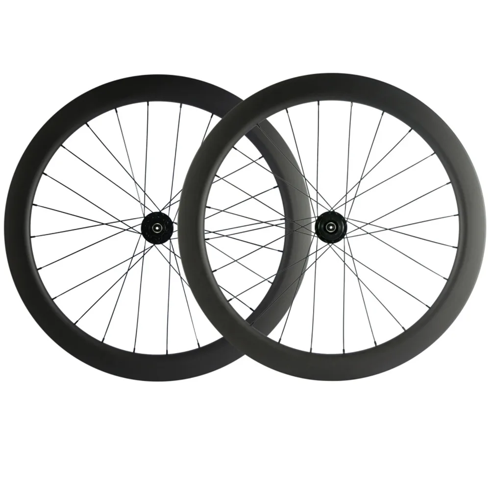 Sale 700C Disc Brake Wheels Cyclocross Wheels 30mm 40mm 45mm 55mm Carbon 25mm Tubeless Carbon Bicycle Disc Wheelset 6 Bolt/Centerlock 4