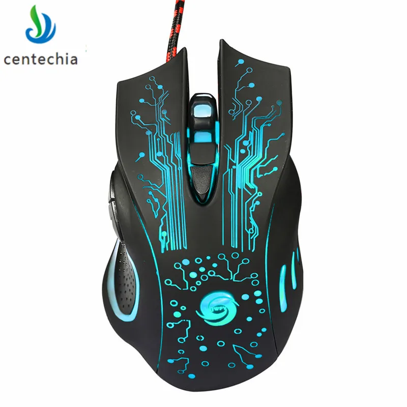 Новинка 2018 оригинальная геймерская мышь Centechia компьютерная игровая 3200 DPI 6 кнопок