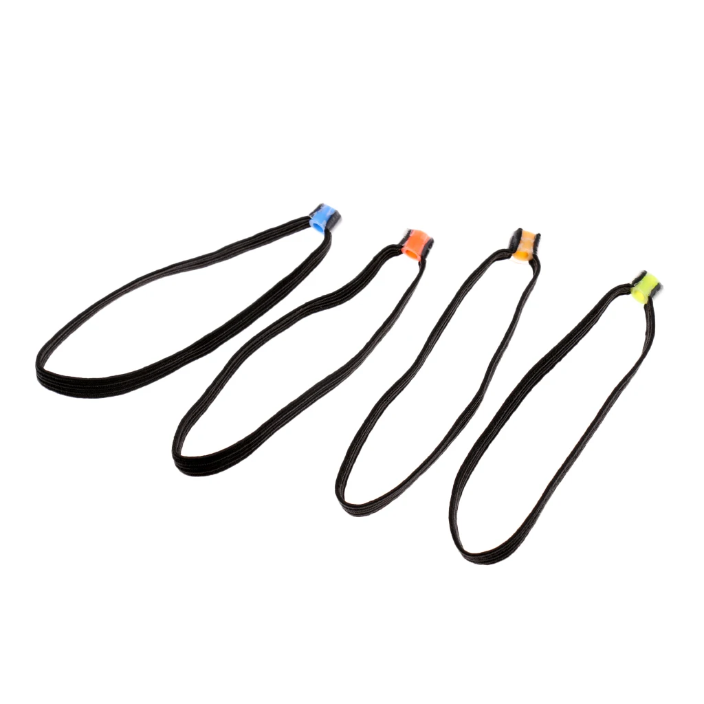 4pcs Tippet Spool Tenders With Elasticity Tippet Rings Fly Fishing Tippet Fishing Tools