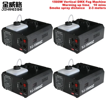 

Free Shipping 4pcs/Lot 1500W DMX Vertical Smoke Machine Fog Machine Fogger Stage Light DMX512 Control