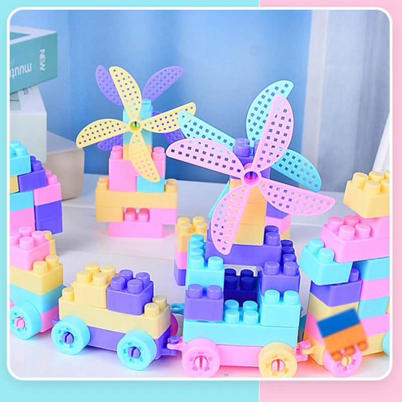 100PCS Colorful Building Blocks Legoings  DIY Creative Bricks Bulk Model Kid Baby Toy Education Toy Assembling City Model Build