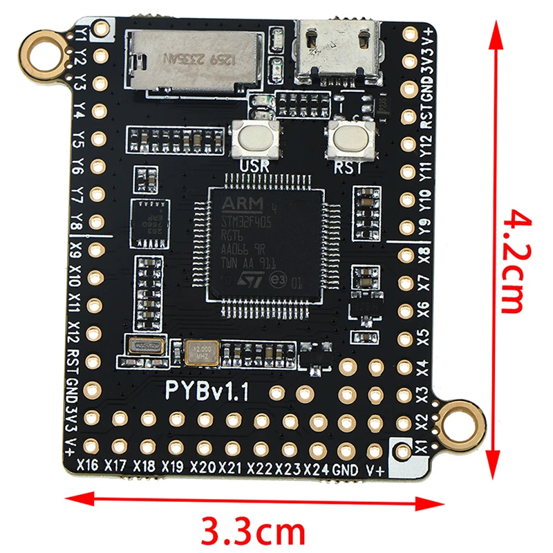 4 2*3 3 см MicroPython Pyboard V1.1 программируемая плата для питона | Обустройство дома