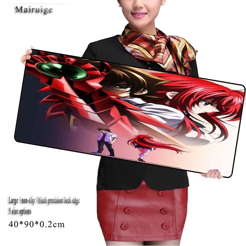  Mairuige 90*40cm Gaming Mouse Pad Large Cartoon Anime Rubber Overlock Rubber Mouse Pad Keyboard Mat