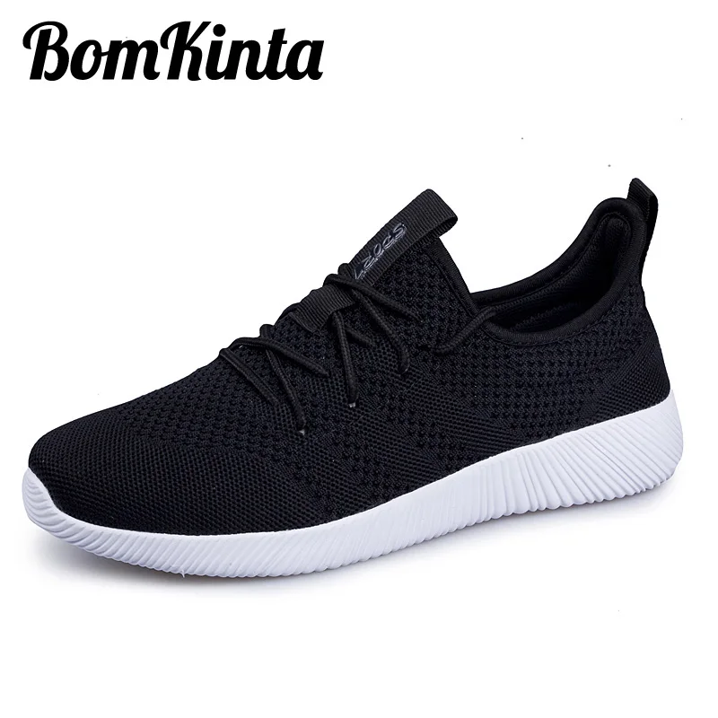 

BomKinta New Arriving Size 35-45 Couple Shoes Unisex Men Casual Shoes Breathable Sneakers For Male Mesh Lightweight Footwear