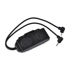 Тактический страйкбол двойной пульт дистанционного управления переключатель давления для LA-5/PEQ-15& WMX-200 флэш-светильник или/PEQ-16A PEQ M3X светильник аксессуар