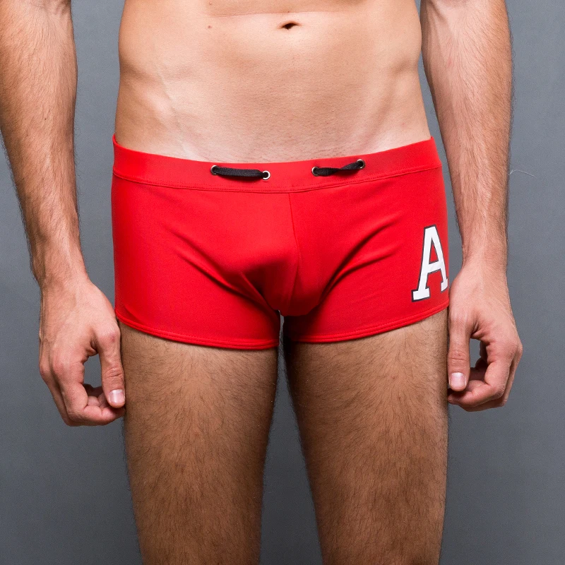 

Mens swimming Shorts Sports Wear High Quality Brand New Men's Swimming wear Briefs Quality Solid Swimming Shorts Beach Bathing