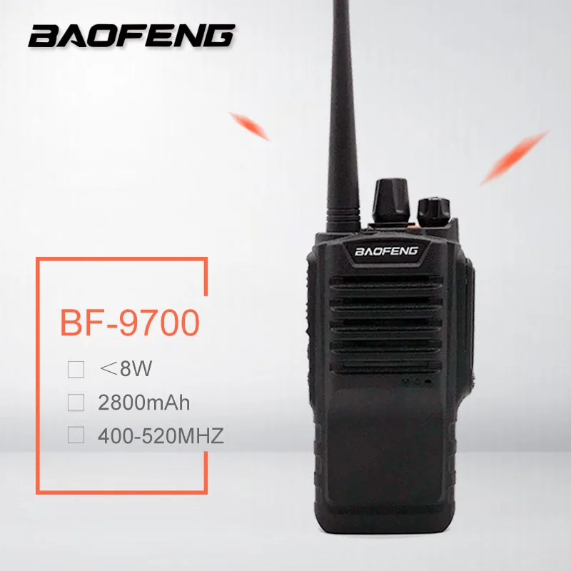 

Baofeng Bf-9700 7W Two Way Radio Uhf 400-520MHz Handheld Walkie Talkie Waterproof Ham Hf Transceiver BF 9700 Cb Radio Stationnew