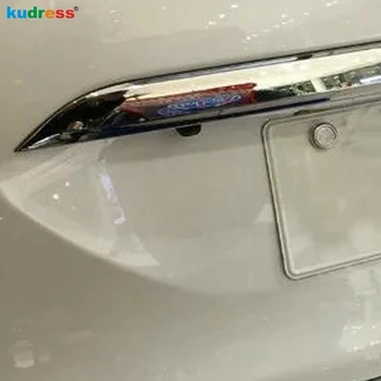 

For Toyota Estima Previa Tarago 2016 Chrome Rear Tailgate Trunk Lid Car Gate Protector Trunk Cover Trim Exterior Accessories