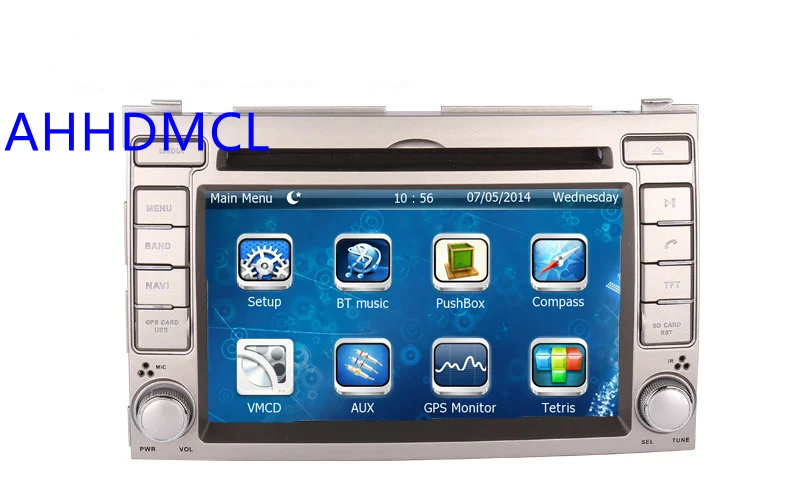 Excellent AHHDMCL Car Multimedia Player DVD Radio Stereo Audio Navigation For Hyundai i20 2008 2009 2010 2011 2012 2013 2014 2015 20162017 1