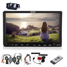 Eincar Universal Car Radio Double 2 Din Car DVD Player GPS Navigation In dash Car PC Car Stereo video+Free Map+Wireless Camera