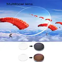 1.56 Index Standard Multifocal Progressive Lens Sunglasses Photochromic Glasses For Myopia & Presbyopia DD1202