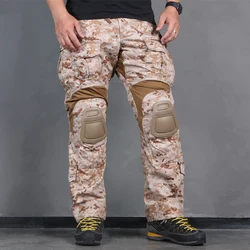 Emerson-pantalones de combate tácticos bdu G3, pantalón militar del ejército Emerson BDU AOR1 con rodillera