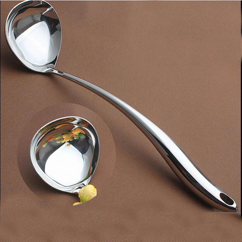 Hot Sale Long Handle High Grade Soup Ladle Hot Resistant Stainless