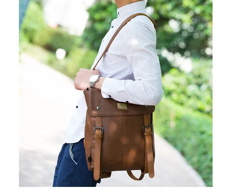 ETN сумка Лидер продаж бренд высокого качества любителей моды рюкзак человек женские винтажные женская сумка Мужчины Путешествия Рюкзак